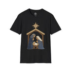 Patchwork Print Manger Scene