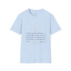 In Him Was Life – John 1:4-5 Christian T-Shirt