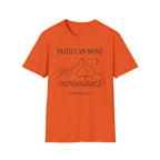 Faith Can Move Mountains – Matthew 17:20 Christian T-Shirt