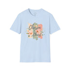 Chosen in Christ – Ephesians 1:4 Floral Christian Tee
