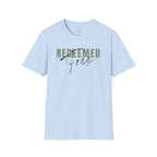 Redeemed & Free – John 8:36 Christian T-Shirt