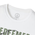 Redeemed & Free – John 8:36 Christian T-Shirt