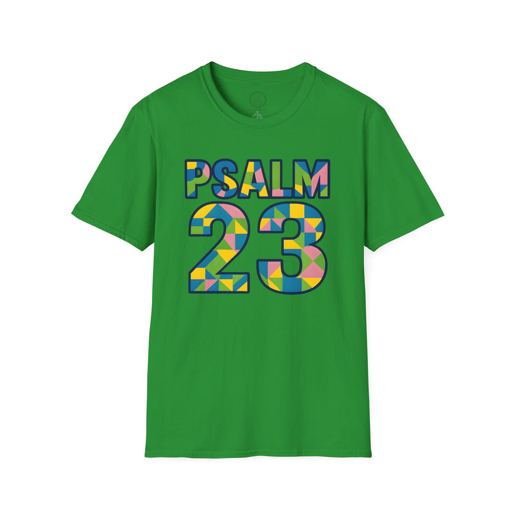 Psalm 23 Geo Mosaic Christian T-Shirt