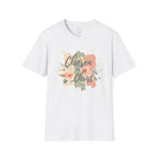 Chosen in Christ – Ephesians 1:4 Floral Christian Tee