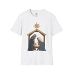Patchwork Print Manger Scene