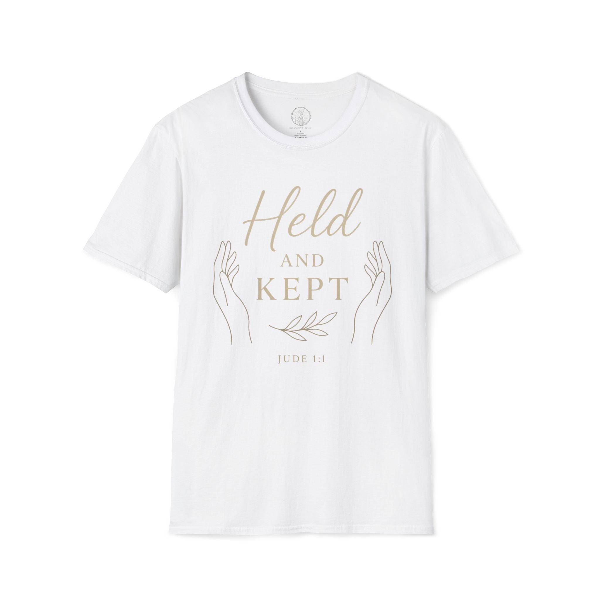 Jude 1:1 Christian T-Shirt.  Kept for Jesus (NIV), Preserved in Jesus (KJV)