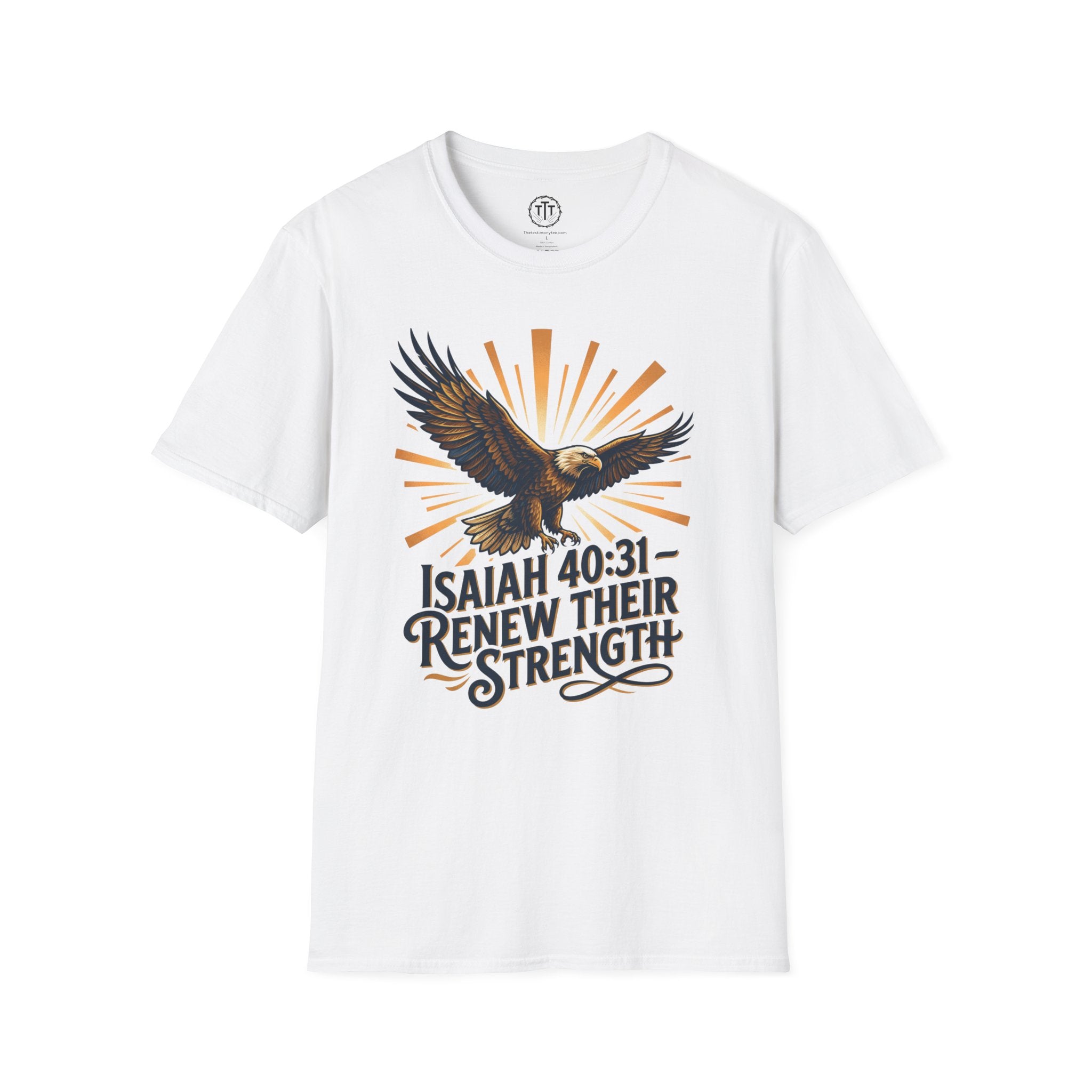 Isaiah 40:31 – Renew Their Strength Eagle T-Shirt