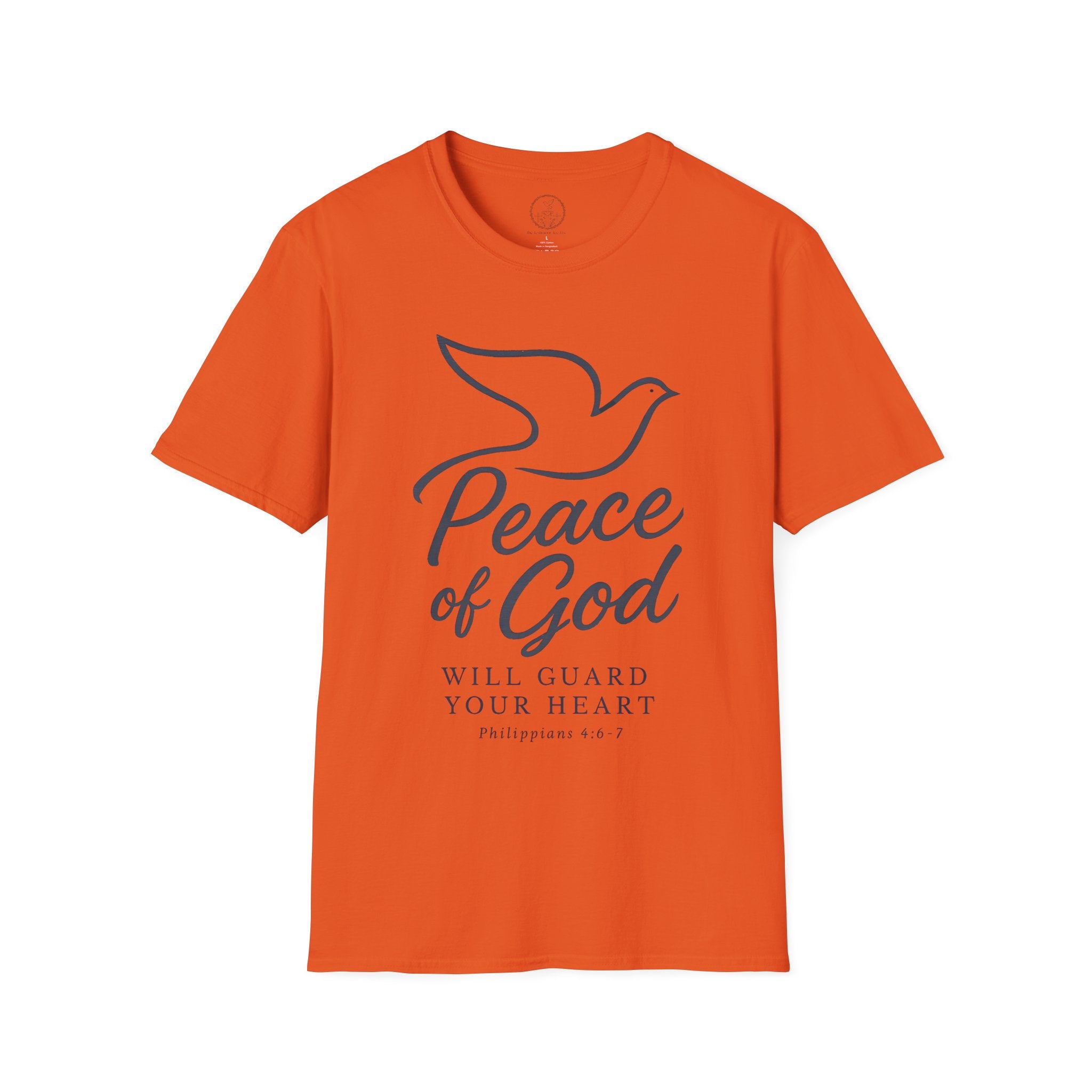 Peace of God Will Guard Your Heart | Philippians 4:6-7 Christian T-Shir