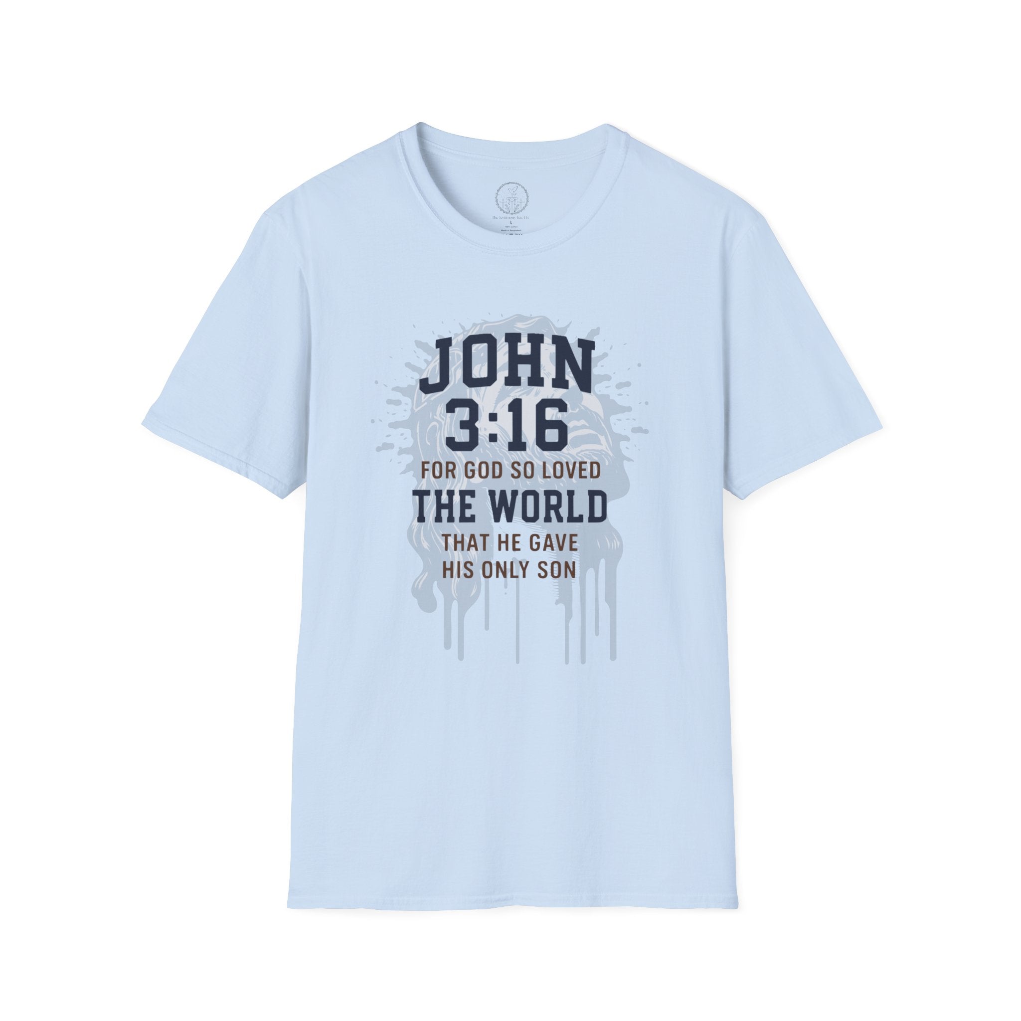 John 3:16 – For God So Loved The World Christian Tee