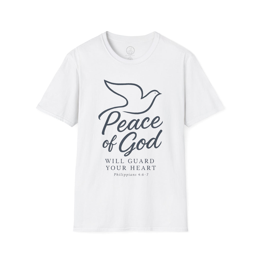 Peace of God Will Guard Your Heart | Philippians 4:6-7 Christian T-Shir