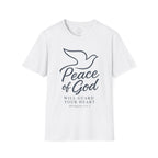 Peace of God Will Guard Your Heart | Philippians 4:6-7 Christian T-Shir