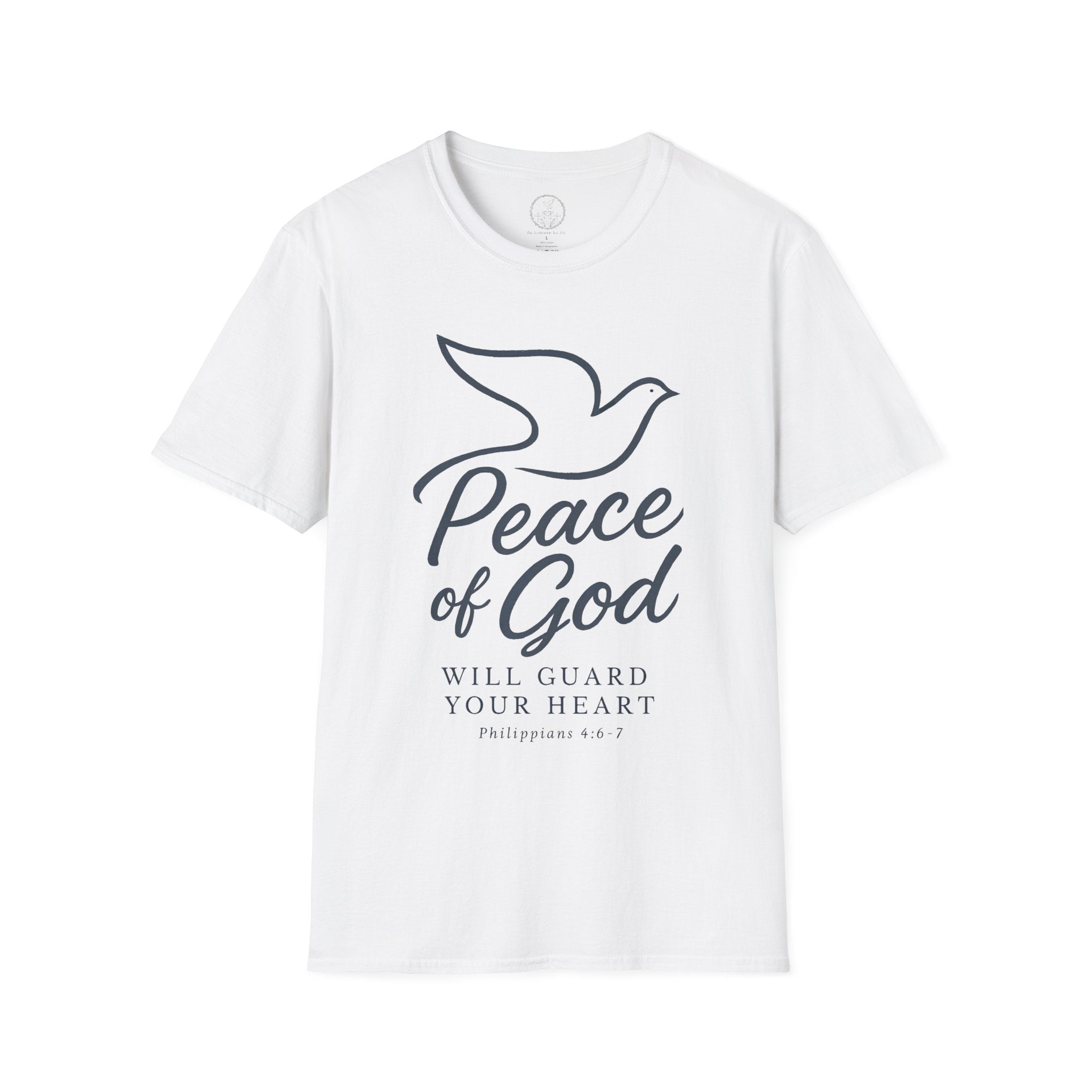 Peace of God Will Guard Your Heart | Philippians 4:6-7 Christian T-Shir