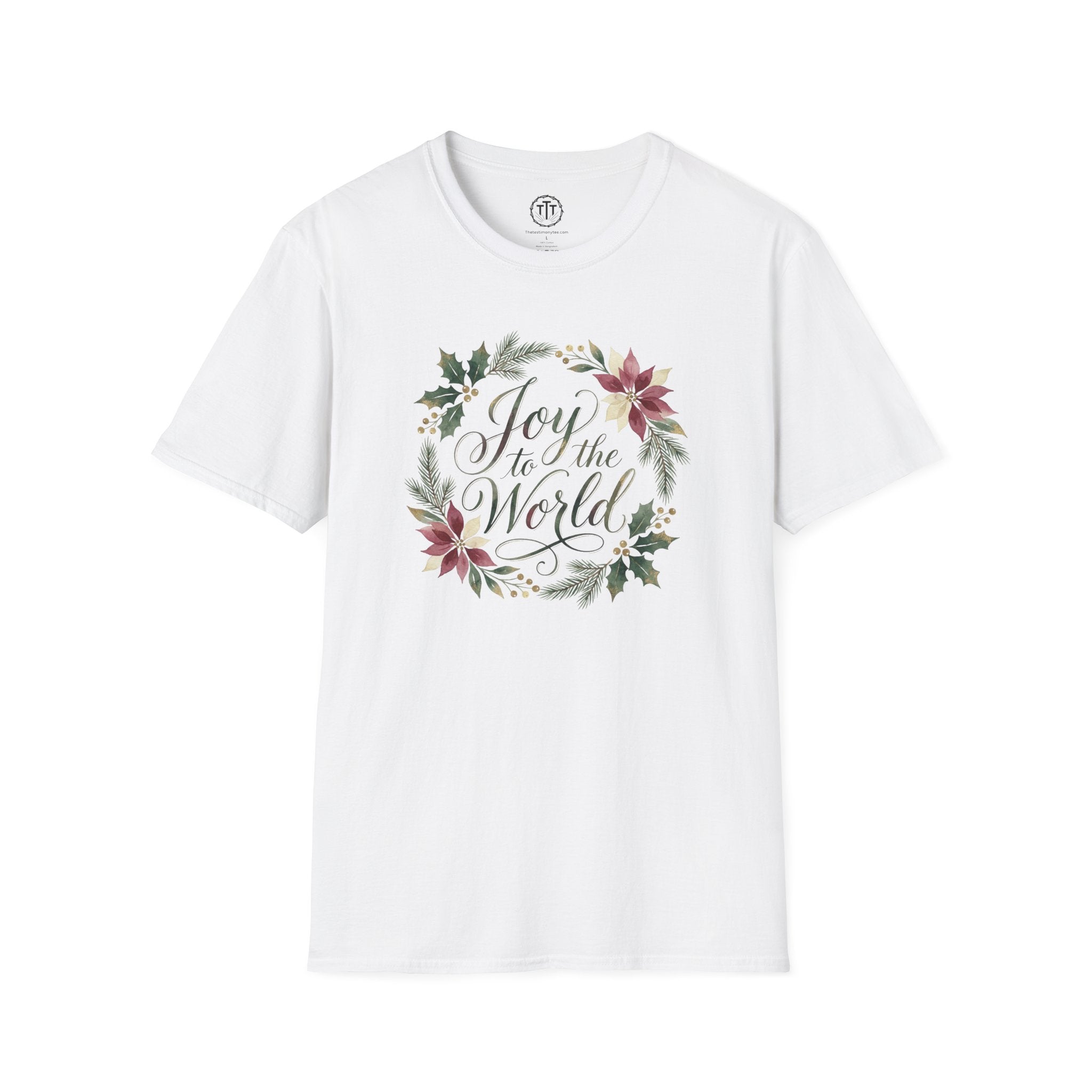 Joy to the World – Christmas Christian T-Shirt