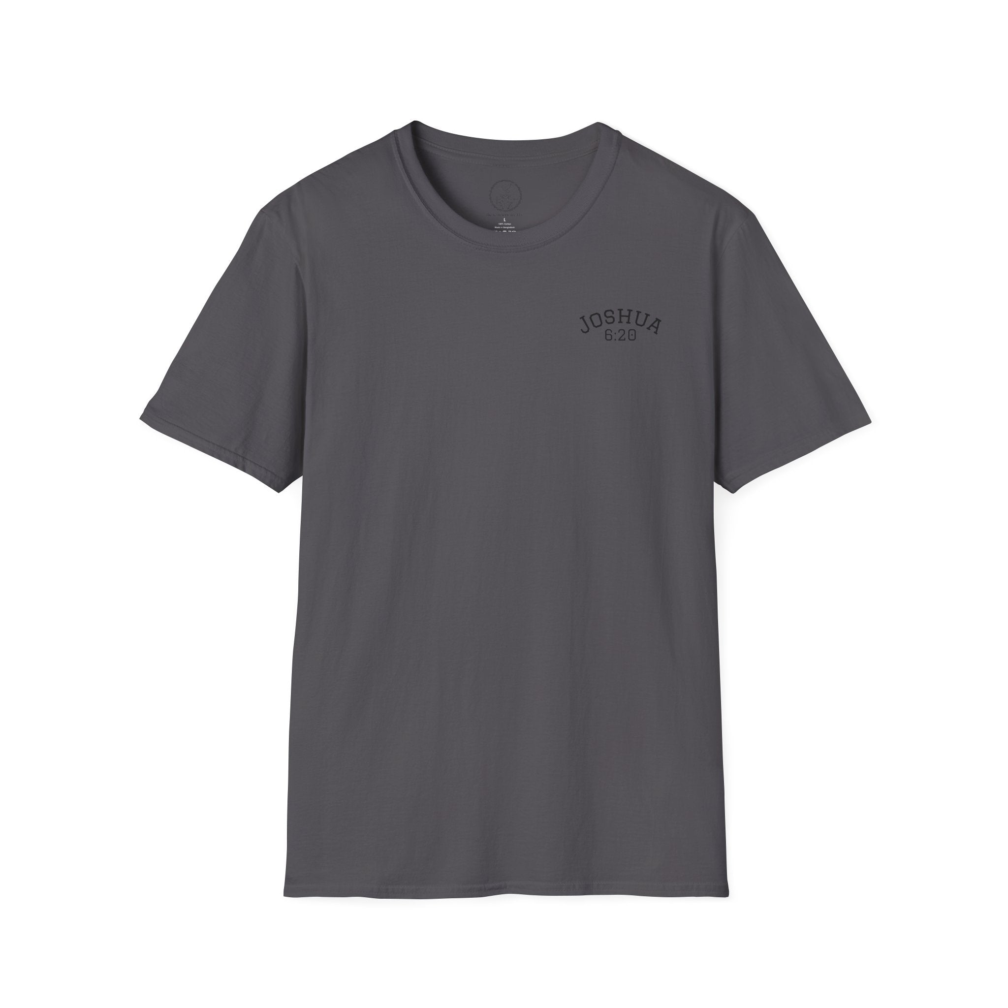 By Faith the Walls Fell Down (Front/Back)– Joshua 6:20 Christian T-Shirt