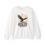 Isaiah 40:31 Eagle Sweatshirt — Renew Their Strength Christian Crewneck