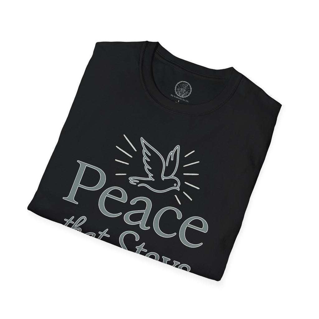 Peace That Stays • Philippians 4:7 Christian T-Shirt