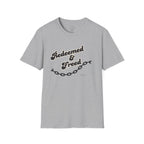 Redeemed & Freed – John 8:36 Christian T-Shirt