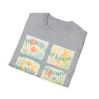Be Still and Know T-Shirt — Floral Pastel Inspirational Tee