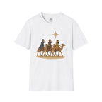 Patchwork Print Three Wise Men Following The Star to Worship Jesus