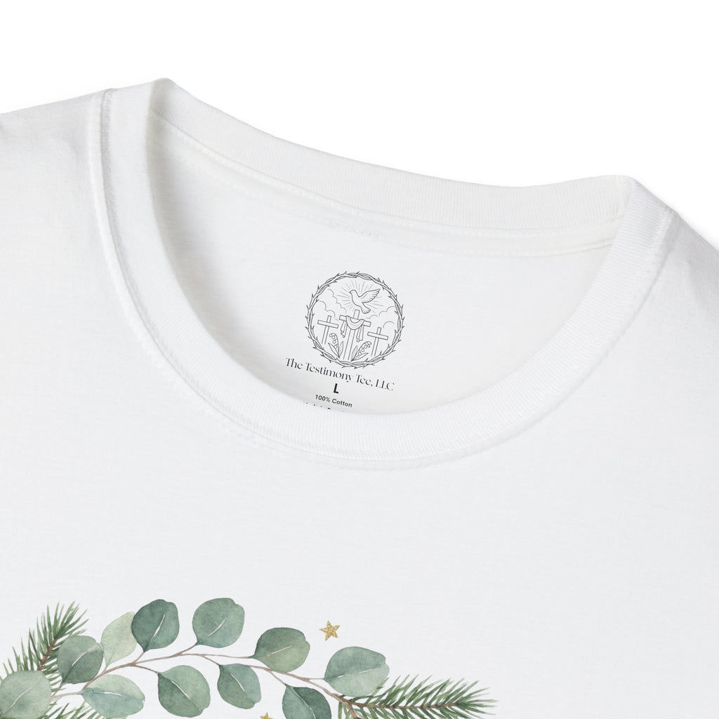 Emmanuel – God With Us Christmas Wreath Tee