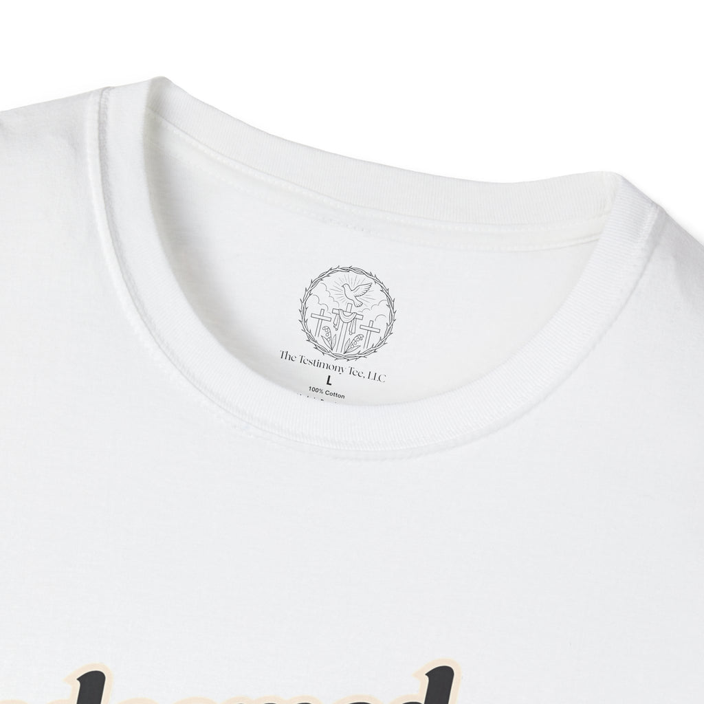 Redeemed & Freed – John 8:36 Christian T-Shirt