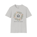 Peace on Earth Nativity Wreath – Christmas Christian T-Shirt