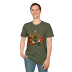 Chunky Yarn Printed Image of Three Wise Men at the Manger