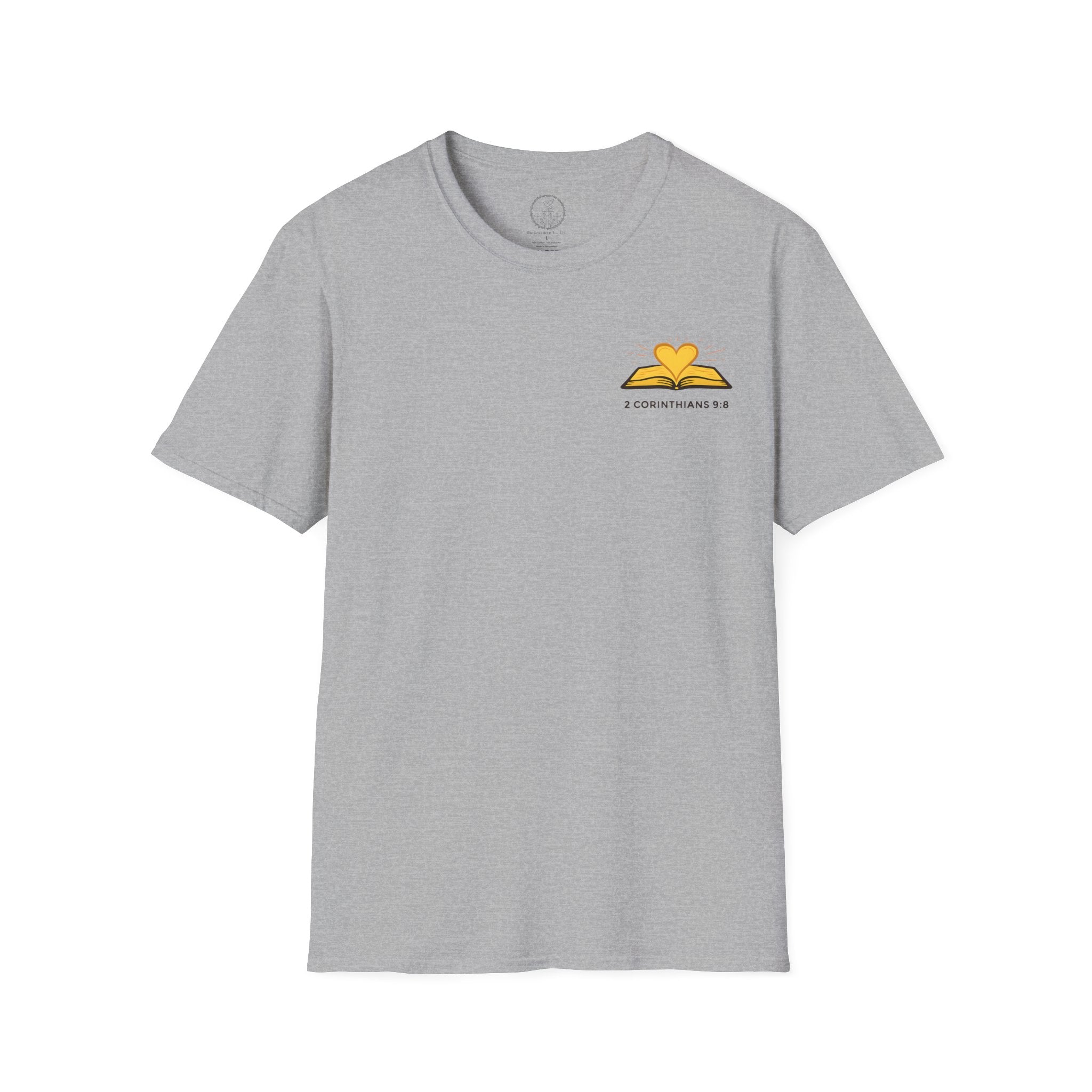 Grace Wrote My Story – 2 Corinthians 9:8 Christian T-Shirt