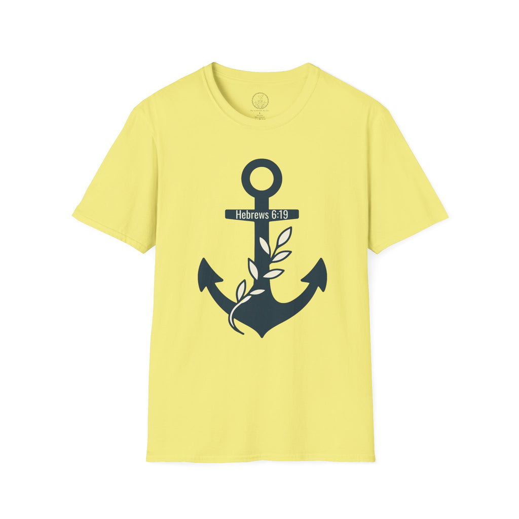 Hebrews 6:19 – Anchor of Hope Christian T-Shirt