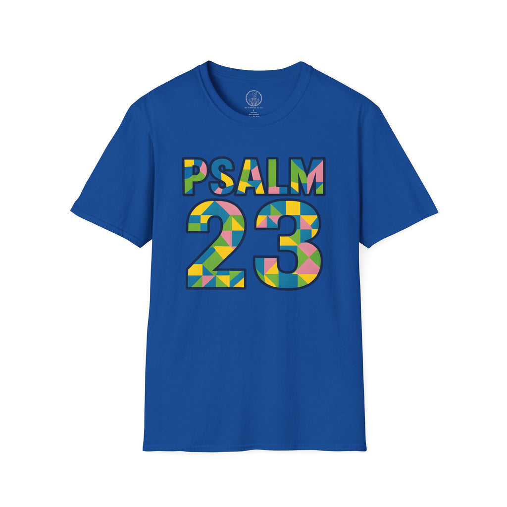 Psalm 23 Geo Mosaic Christian T-Shirt