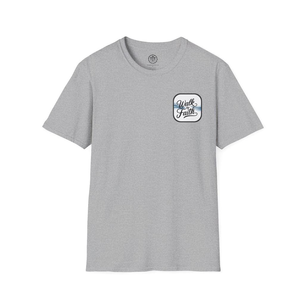 Walk by Faith – Christian Minimalist T-Shirt