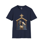 Patchwork Print Manger Scene