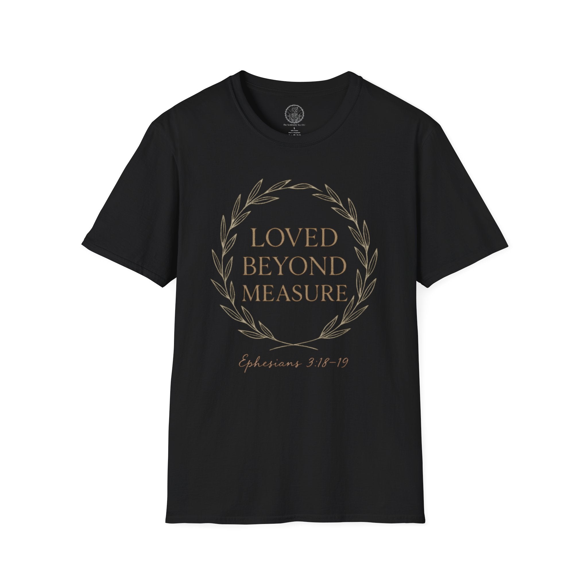 Loved Beyond Measure – Ephesians 3:18–19 Christian T-Shirt