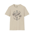Redeemed by Grace – Christian Cross T-Shirt