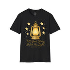 Tell Your Story, Shine His Light – Matthew 5:16 Christian T-Shirt