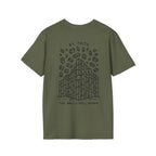 By Faith the Walls Fell Down (Front/Back)– Joshua 6:20 Christian T-Shirt
