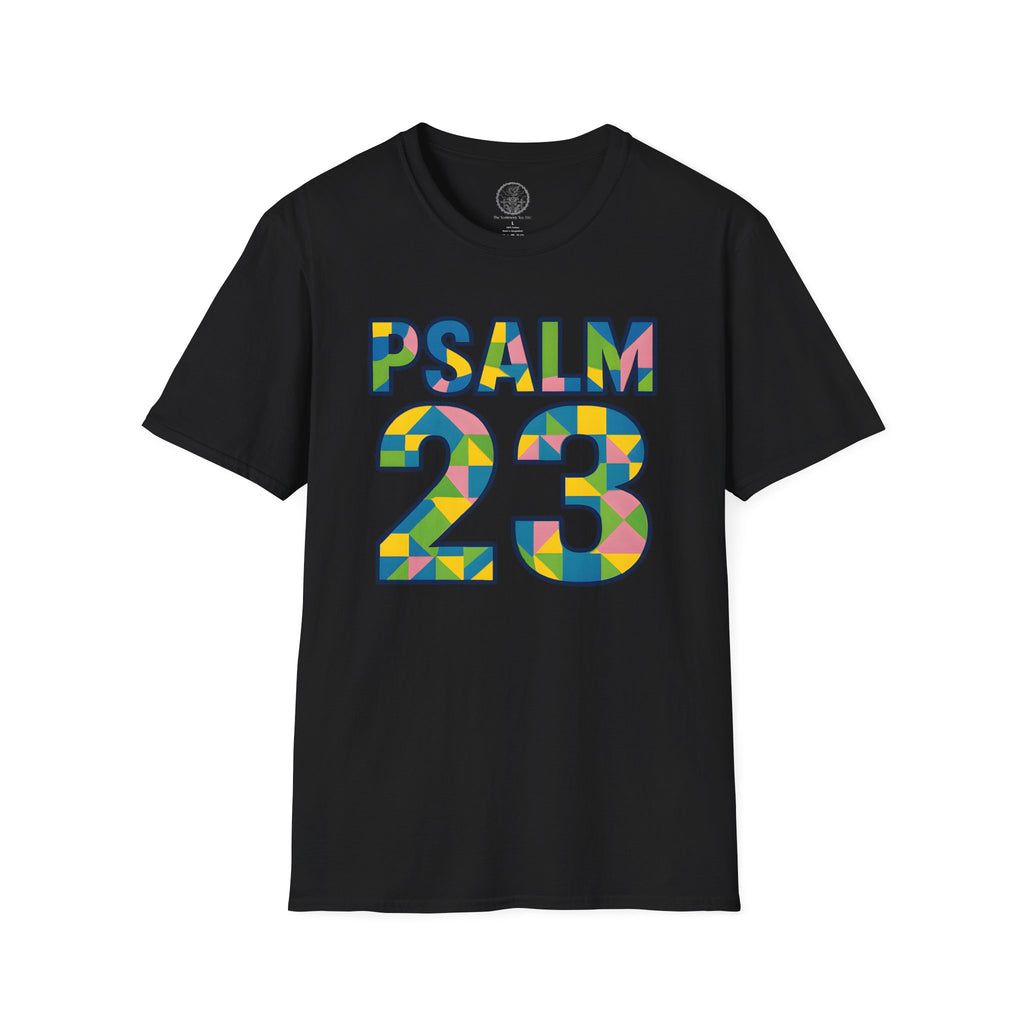 Psalm 23 Geo Mosaic Christian T-Shirt