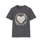 Trust in the Lord – Proverbs 3:5 Floral Heart T-Shirt