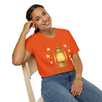 Tell Your Story, Shine His Light – Matthew 5:16 Christian T-Shirt