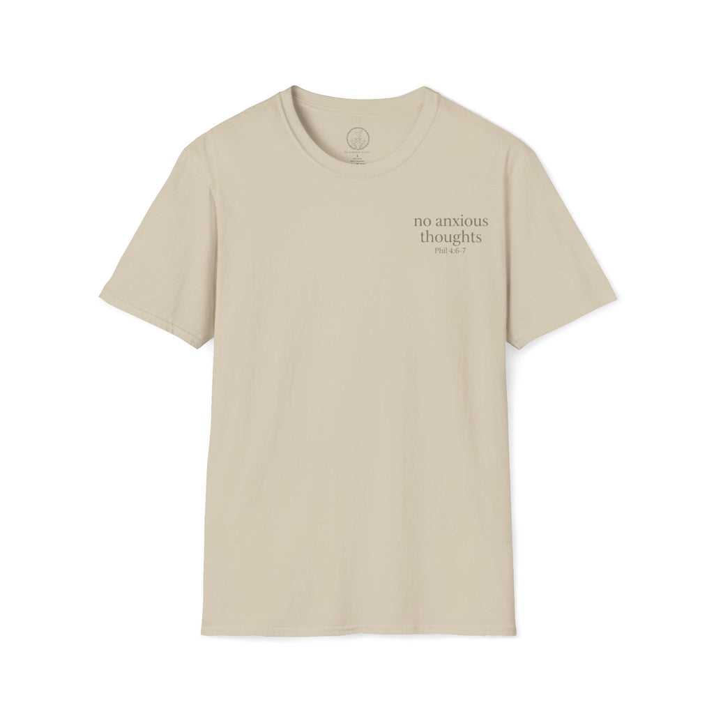 Be Anxious For Nothing (Front/Back)