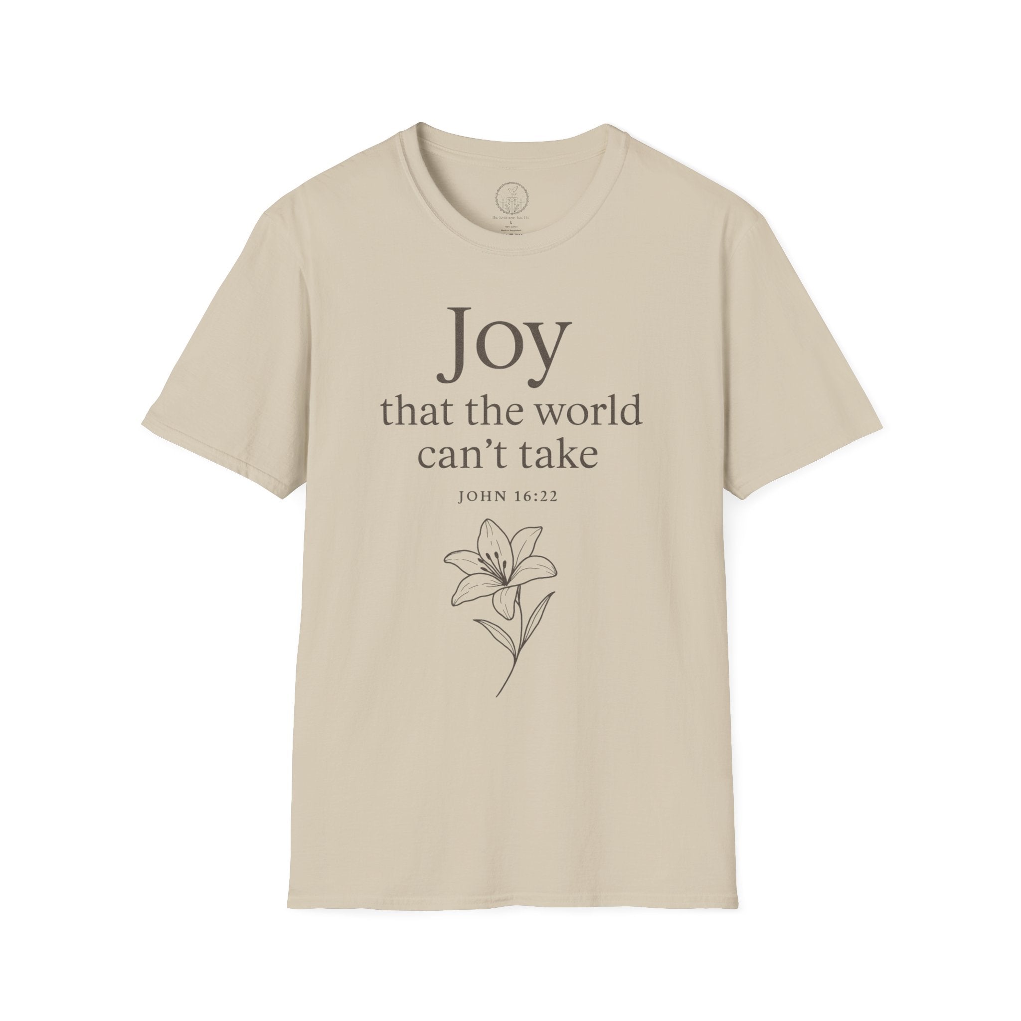Joy That the World Can’t Take — John 16:22 Tee