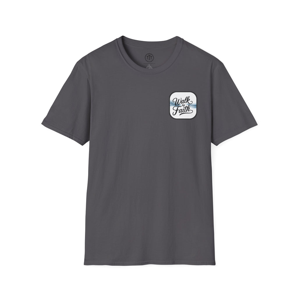 Walk by Faith – Christian Minimalist T-Shirt