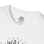 Walk By Faith – Line Art Christian T-Shirt