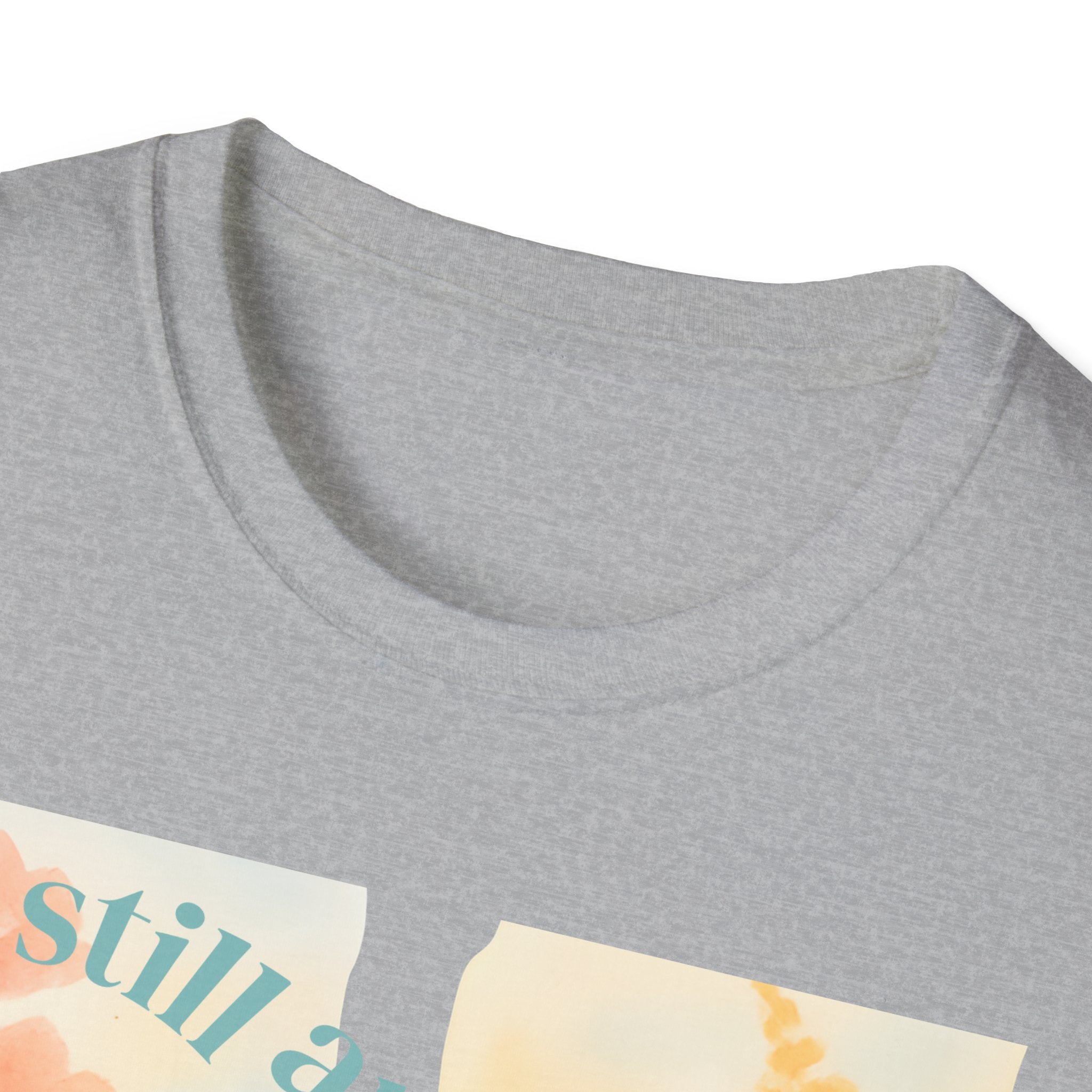 Be Still and Know T-Shirt — Floral Pastel Inspirational Tee