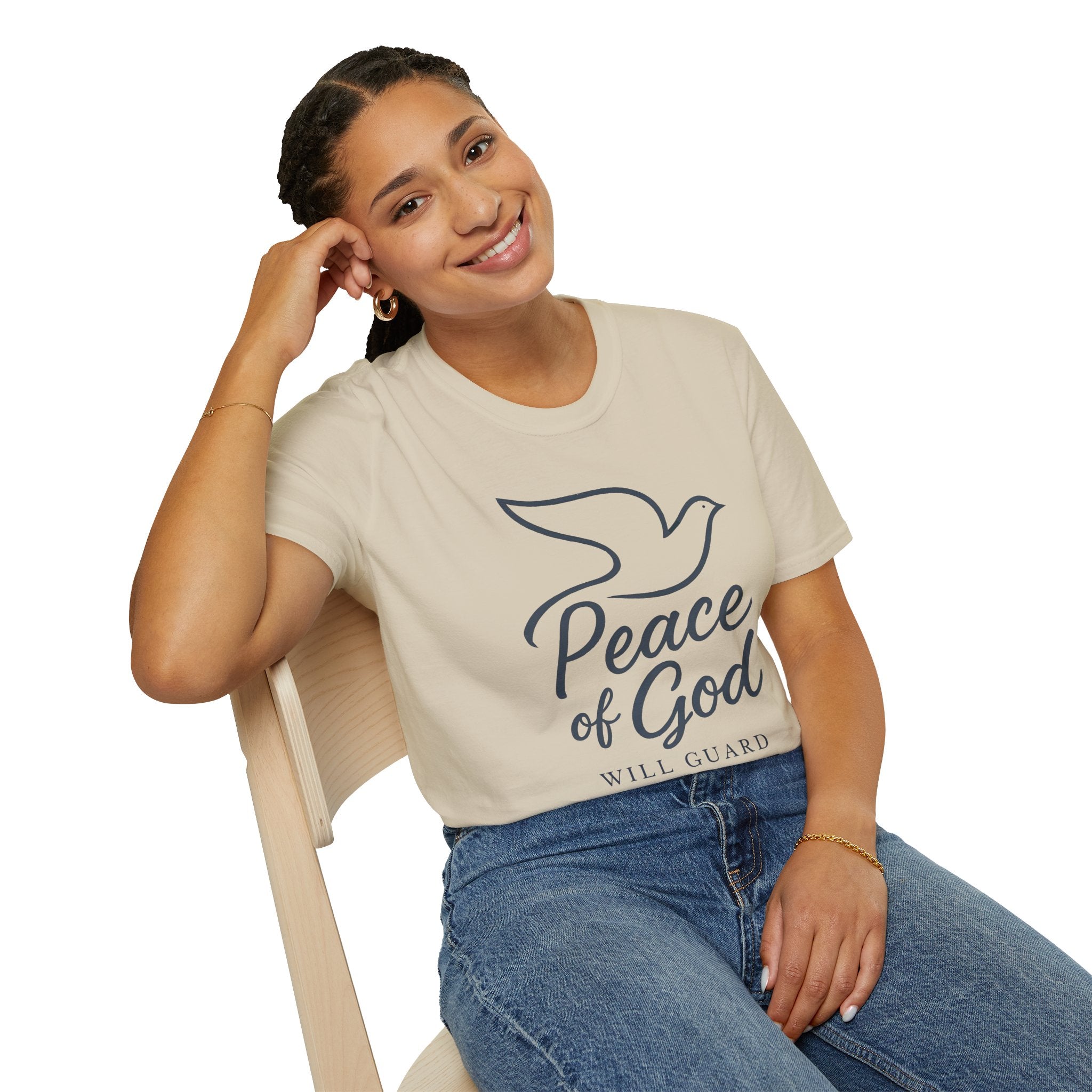 Peace of God Will Guard Your Heart | Philippians 4:6-7 Christian T-Shir