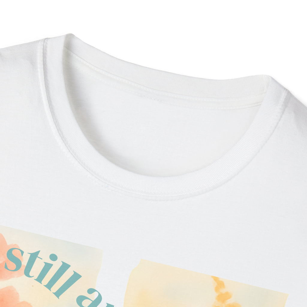 Be Still and Know T-Shirt — Floral Pastel Inspirational Tee