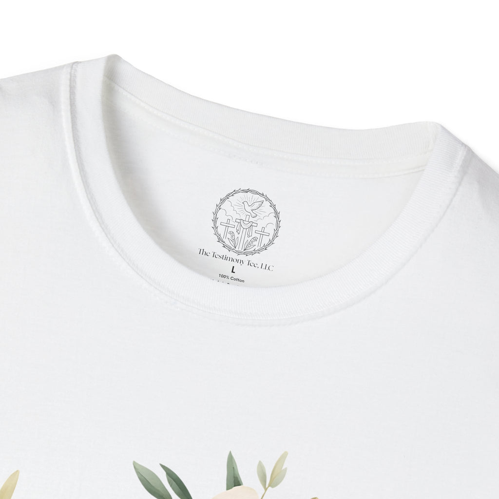 Chosen in Christ | Ephesians 1:4 Christian Floral Tee