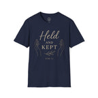 Jude 1:1 Christian T-Shirt.  Kept for Jesus (NIV), Preserved in Jesus (KJV)