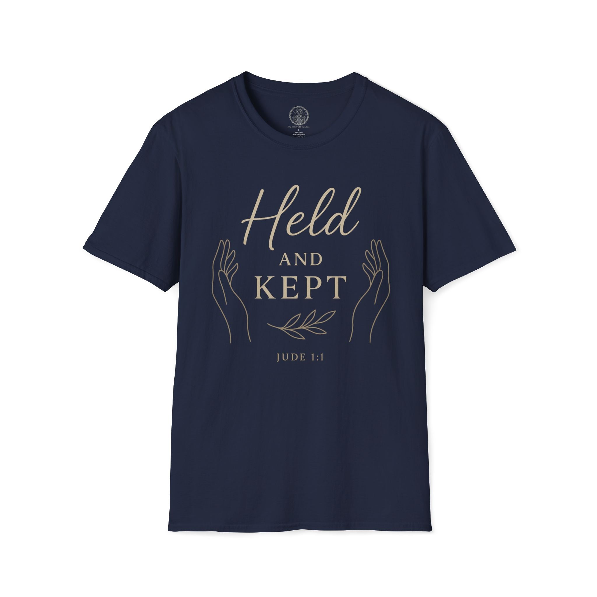 Jude 1:1 Christian T-Shirt.  Kept for Jesus (NIV), Preserved in Jesus (KJV)