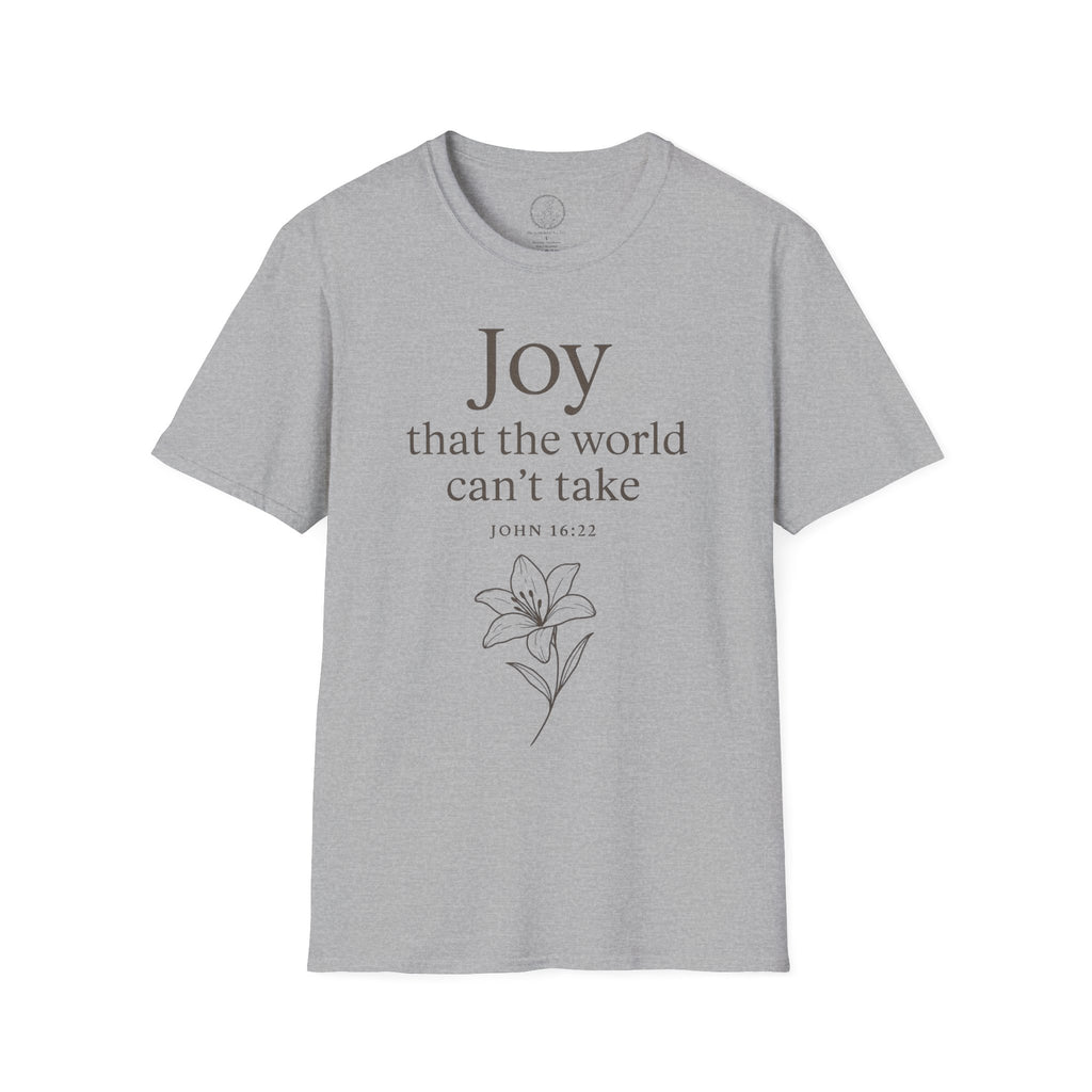 Joy That the World Can’t Take — John 16:22 Tee
